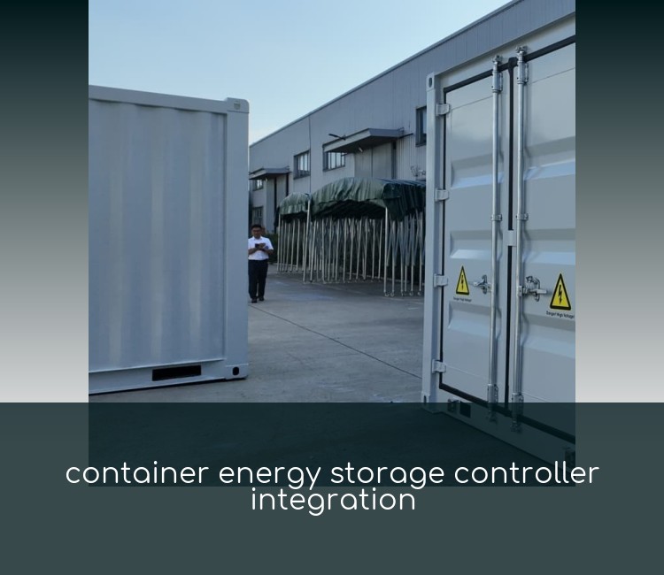 container energy storage controller integration