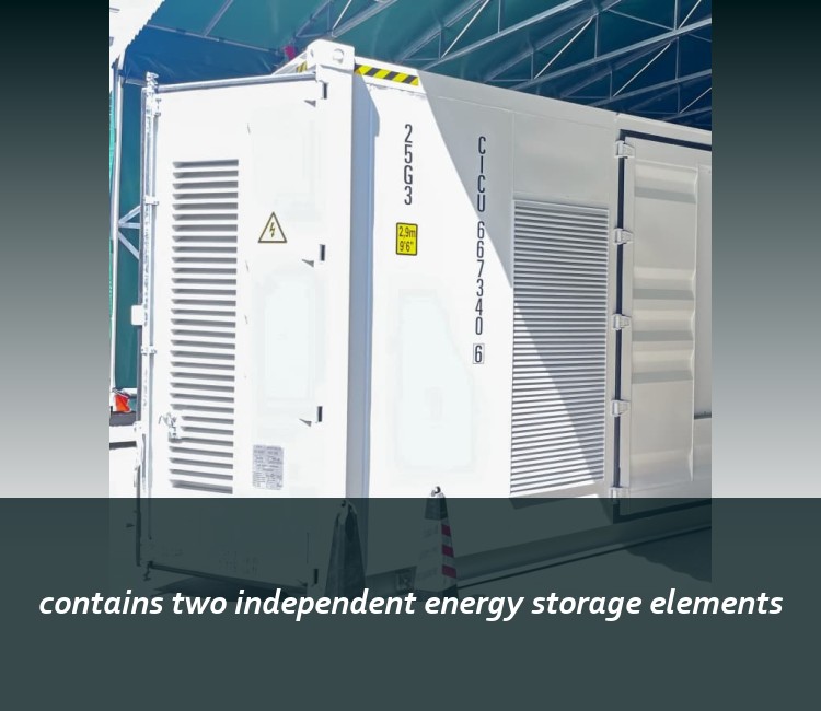 contains two independent energy storage elements