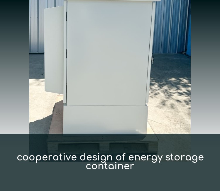 cooperative design of energy storage container