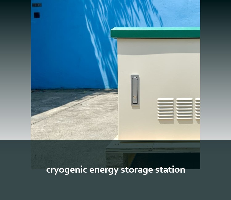 cryogenic energy storage station