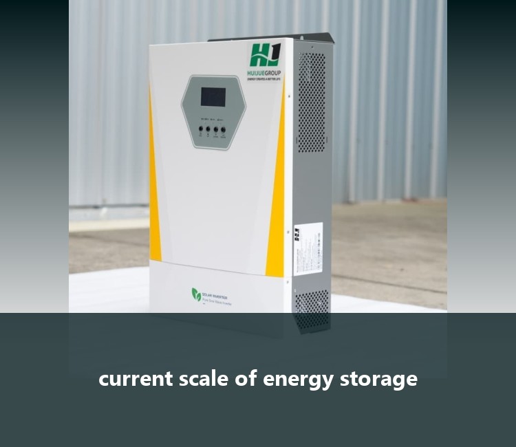 current scale of energy storage