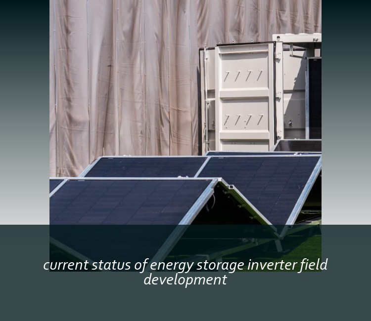 current status of energy storage inverter field development