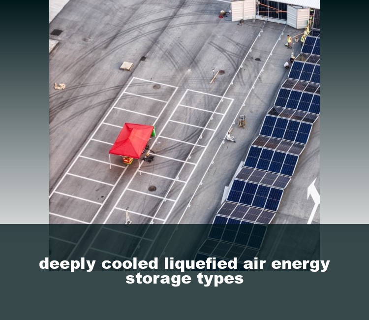 deeply cooled liquefied air energy storage types
