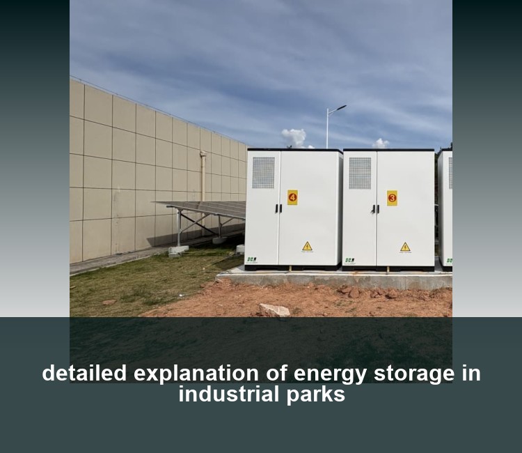 detailed explanation of energy storage in industrial parks