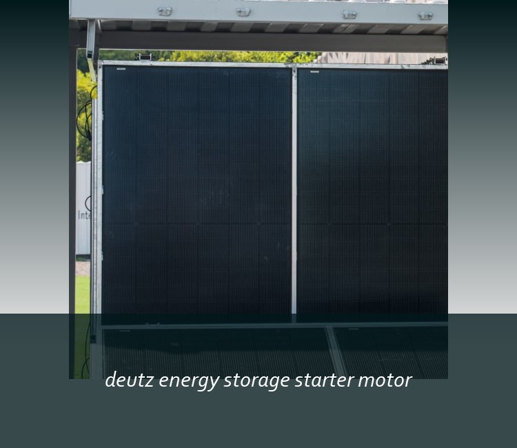 deutz energy storage starter motor