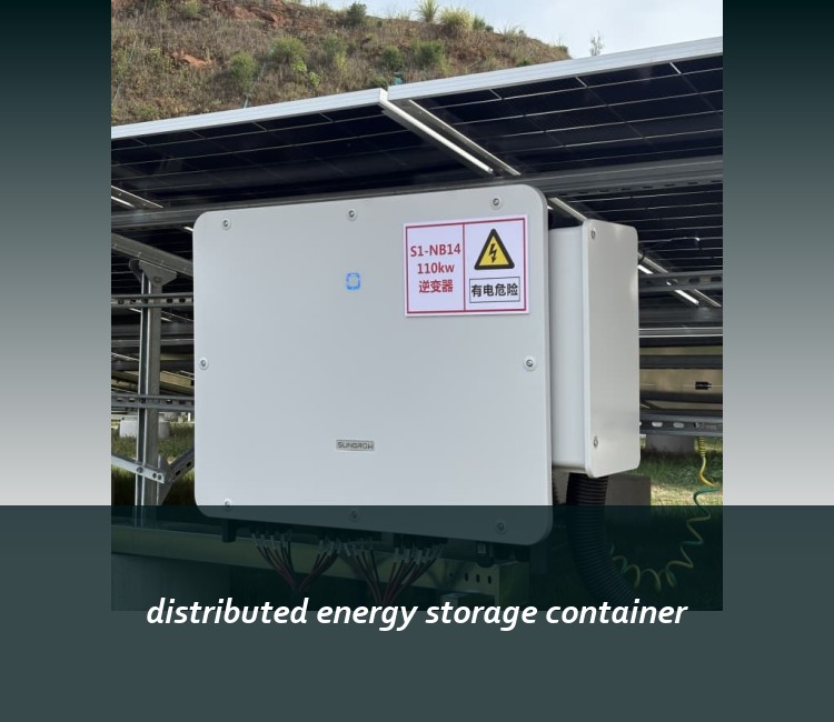 distributed energy storage container