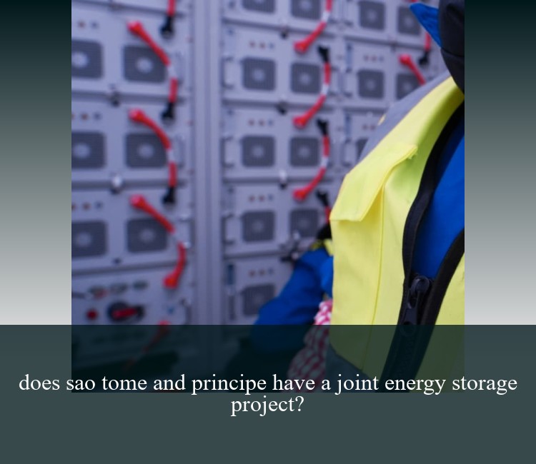 does sao tome and principe have a joint energy storage project?