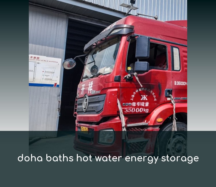doha baths hot water energy storage