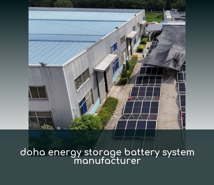 doha energy storage battery system manufacturer