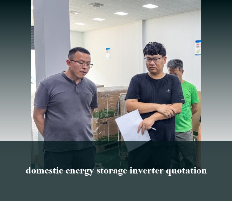 domestic energy storage inverter quotation