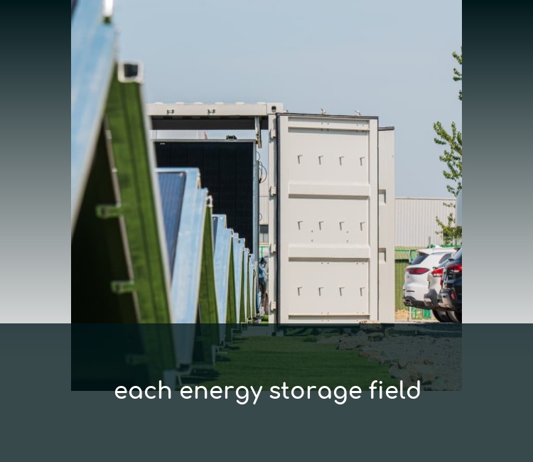 each energy storage field