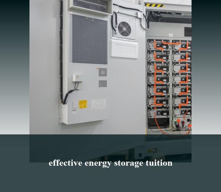 effective energy storage tuition