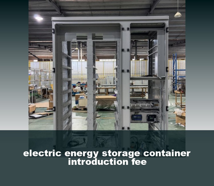 electric energy storage container introduction fee