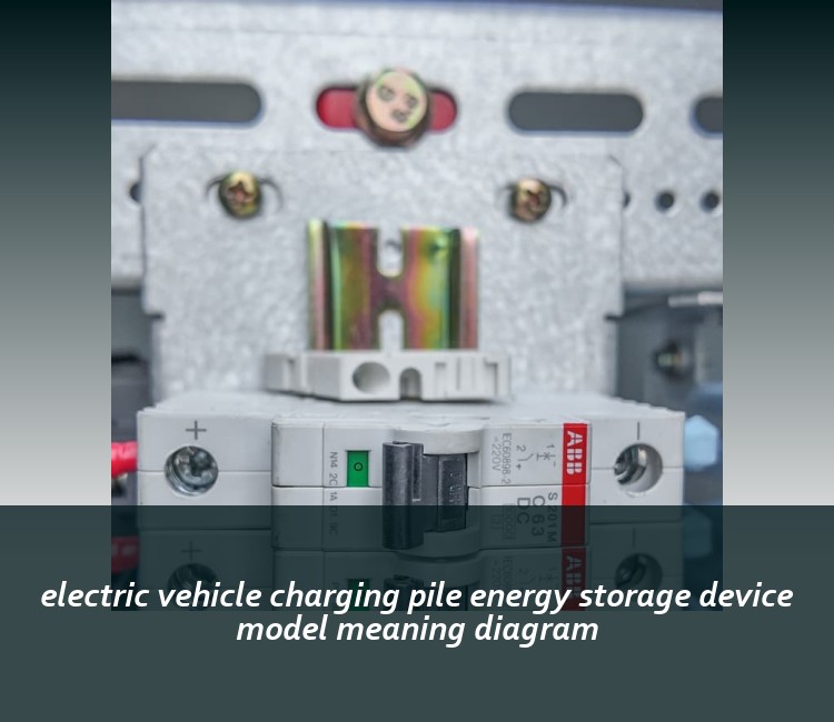 electric vehicle charging pile energy storage device model meaning diagram