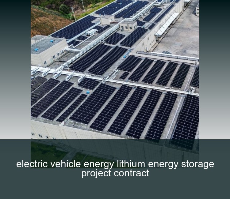 electric vehicle energy lithium energy storage project contract