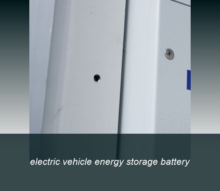 electric vehicle energy storage battery