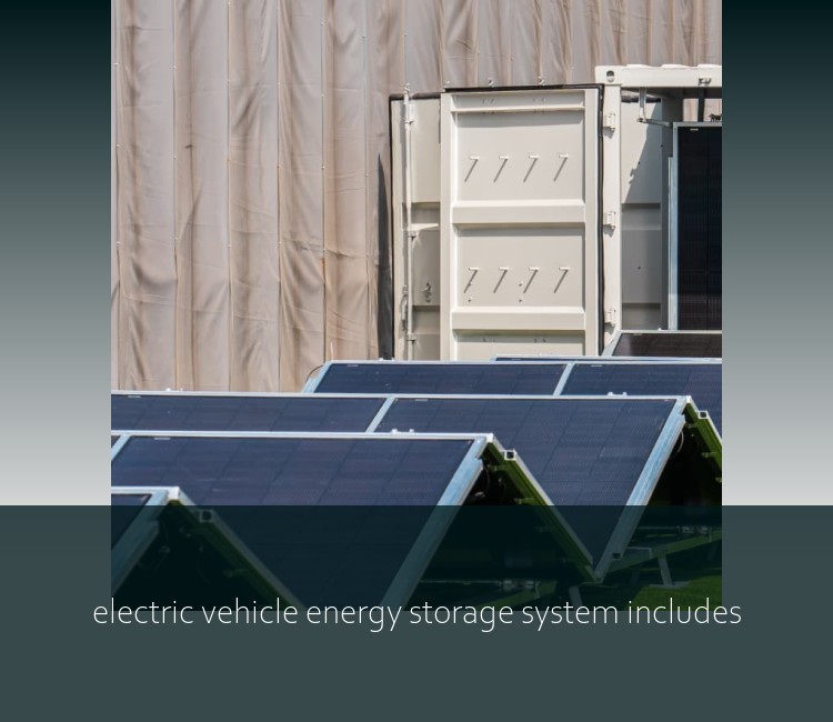 electric vehicle energy storage system includes