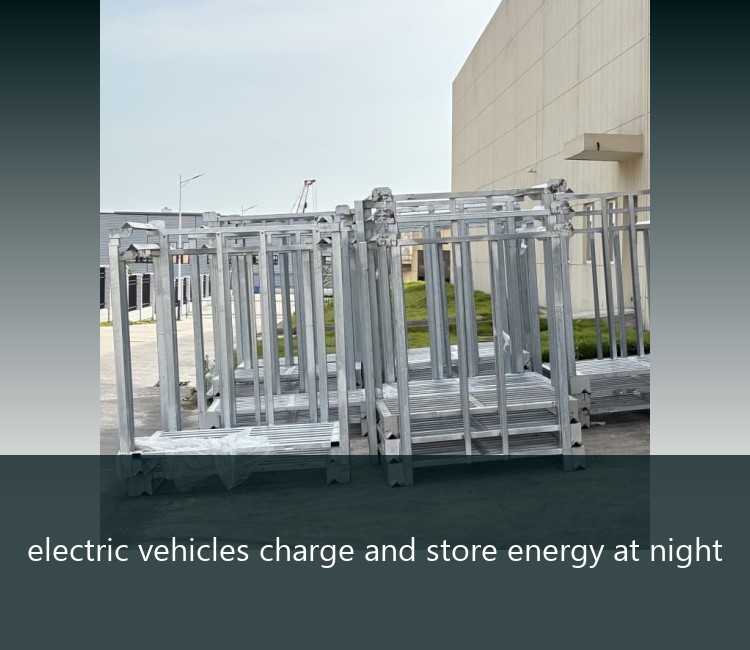 electric vehicles charge and store energy at night