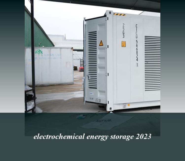 electrochemical energy storage 2023