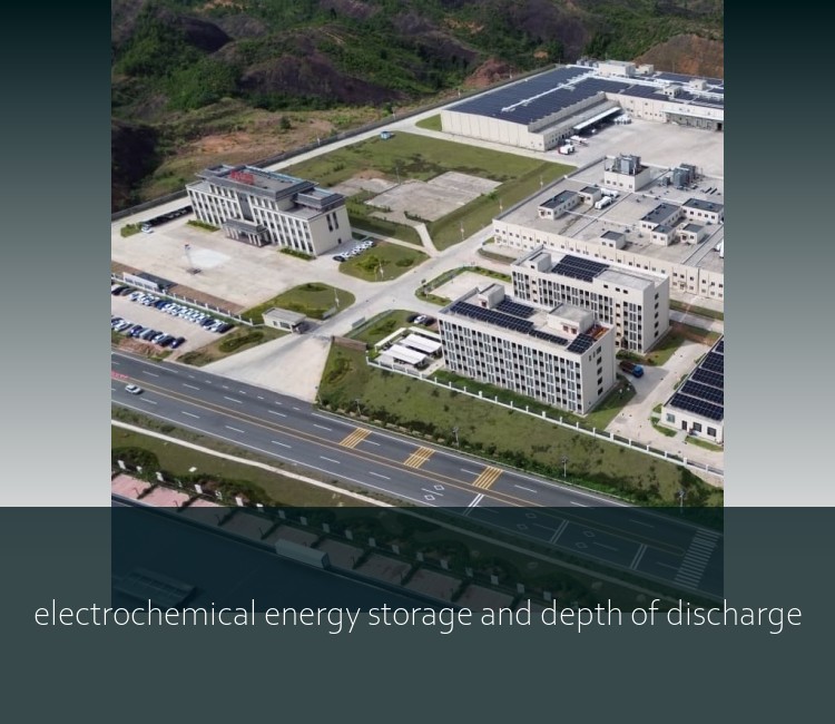 electrochemical energy storage and depth of discharge