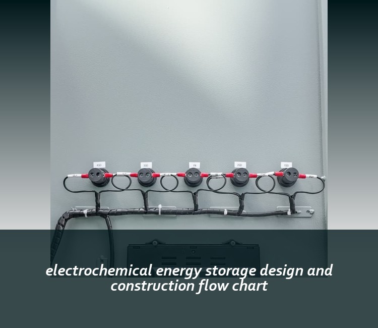 electrochemical energy storage design and construction flow chart