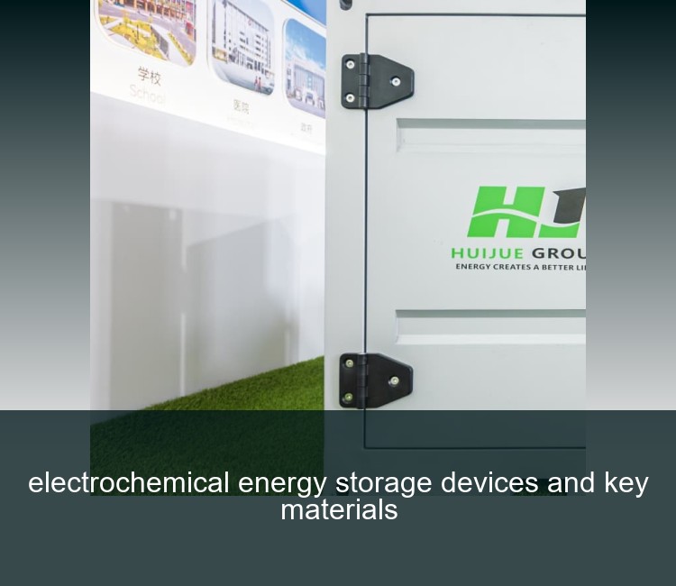electrochemical energy storage devices and key materials