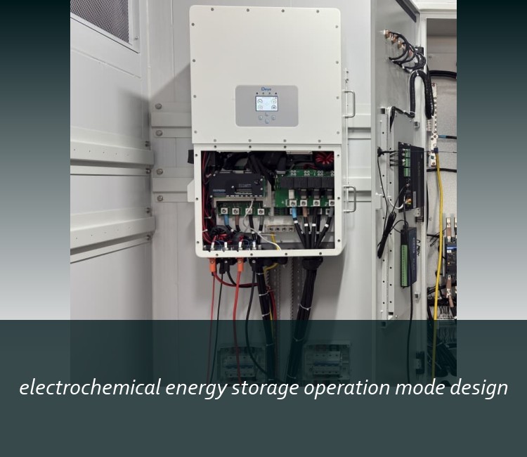 electrochemical energy storage operation mode design
