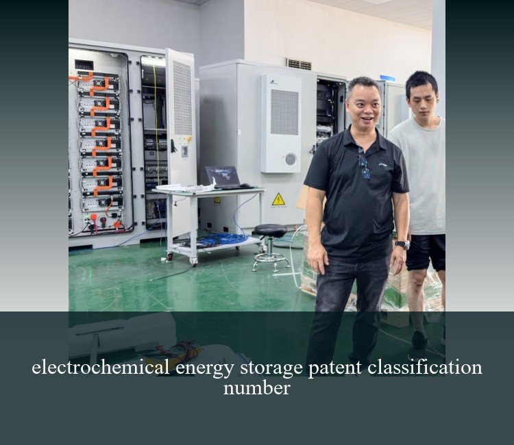 electrochemical energy storage patent classification number