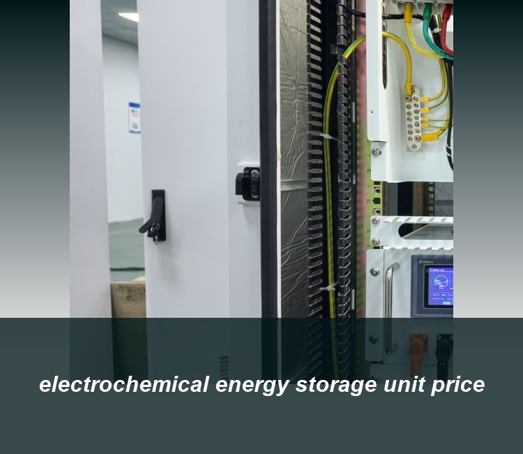 electrochemical energy storage unit price