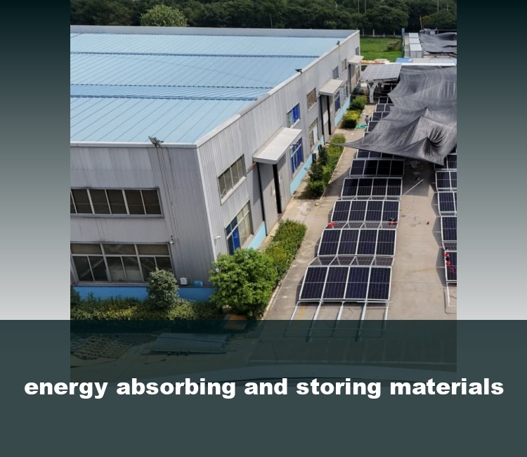 energy absorbing and storing materials
