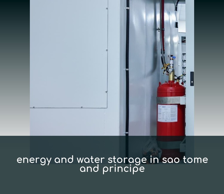 energy and water storage in sao tome and principe