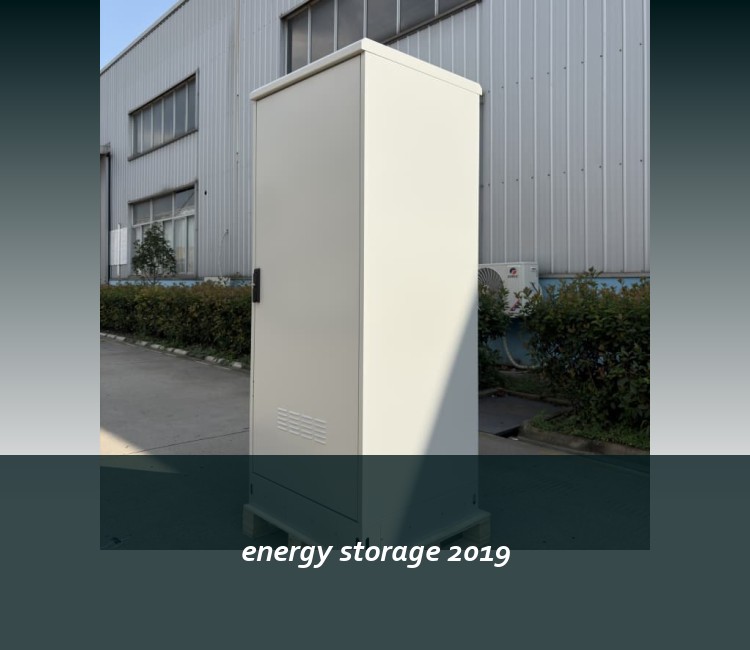 energy storage 2019