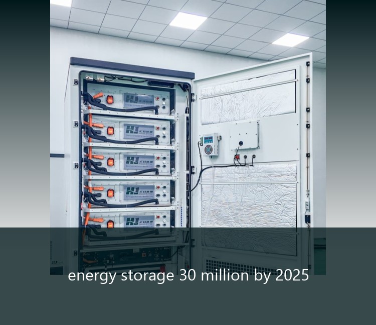 energy storage 30 million by 2025