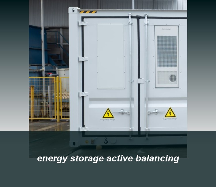 energy storage active balancing