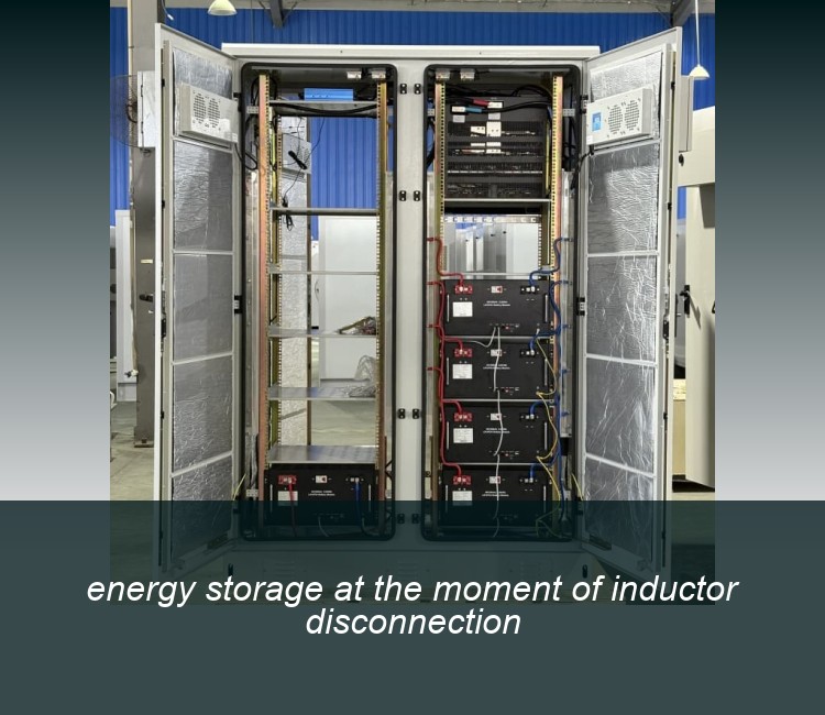 energy storage at the moment of inductor disconnection