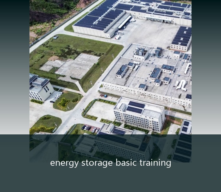 energy storage basic training