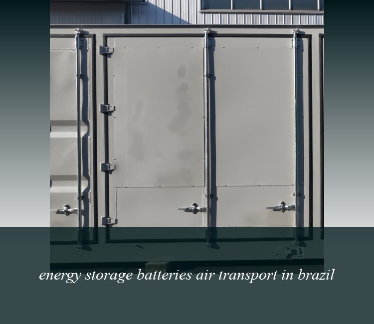 energy storage batteries air transport in brazil