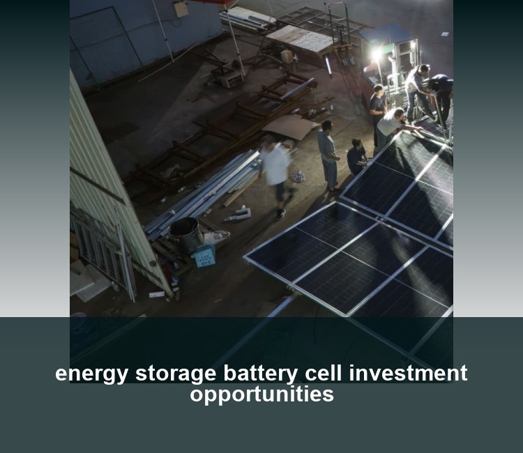 energy storage battery cell investment opportunities