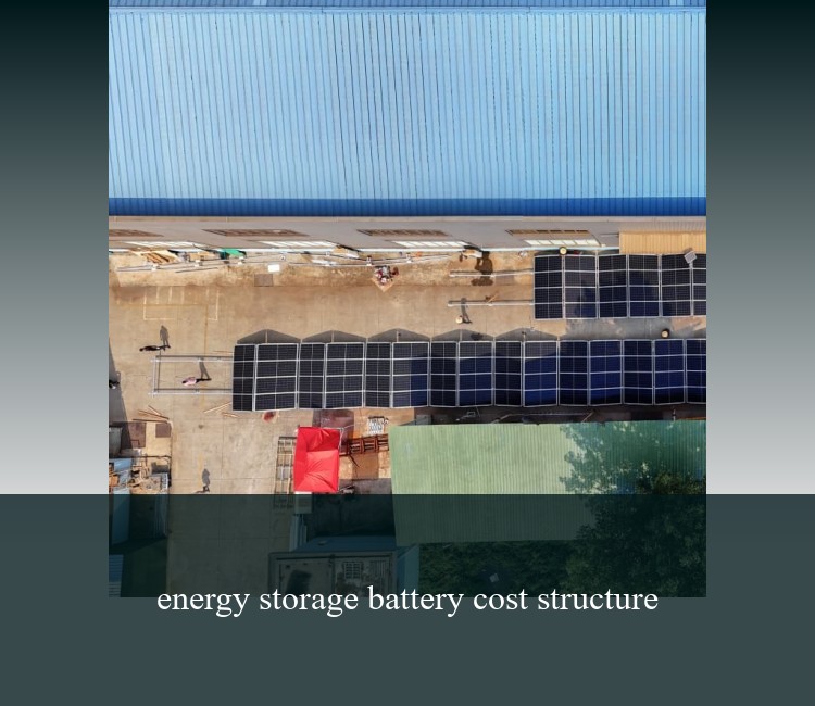 energy storage battery cost structure