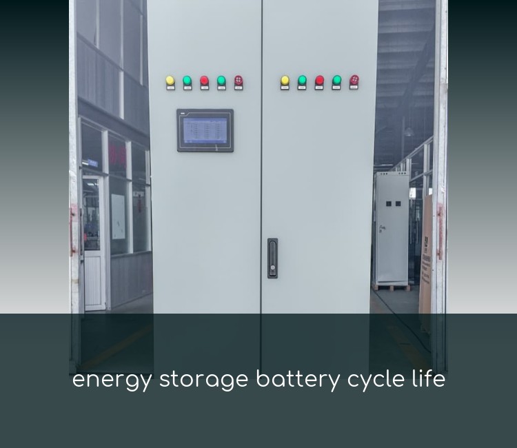 energy storage battery cycle life