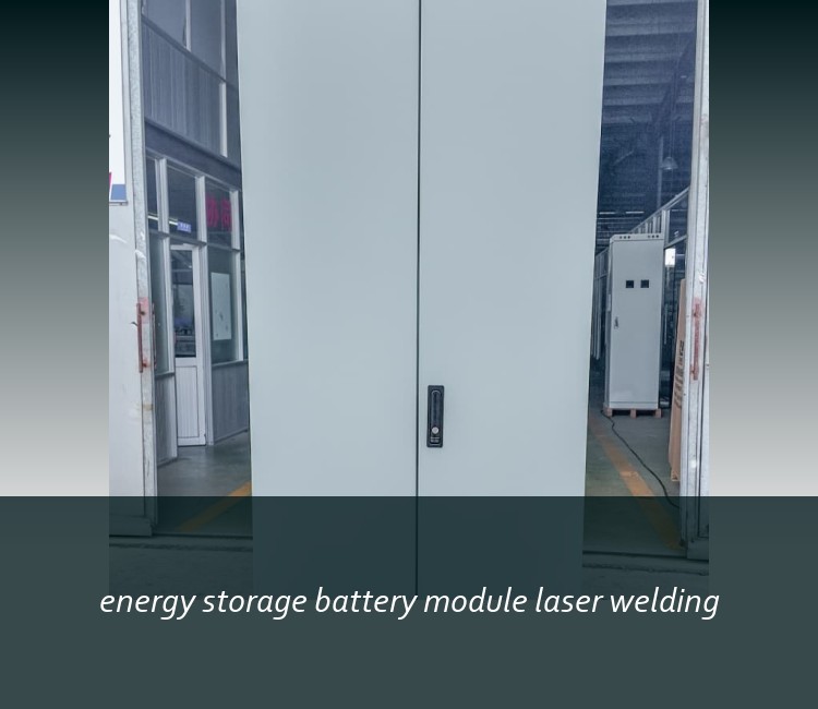 energy storage battery module laser welding
