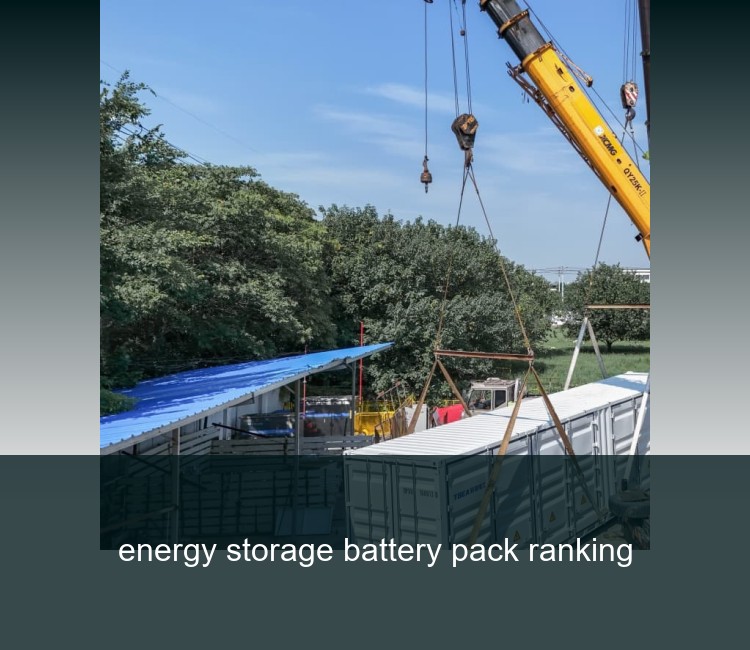 energy storage battery pack ranking