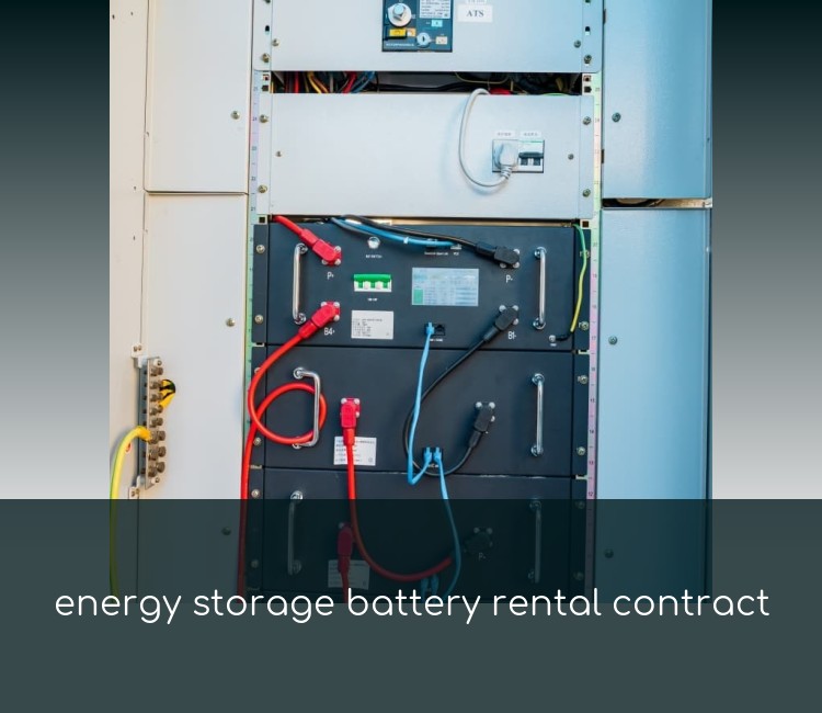 energy storage battery rental contract