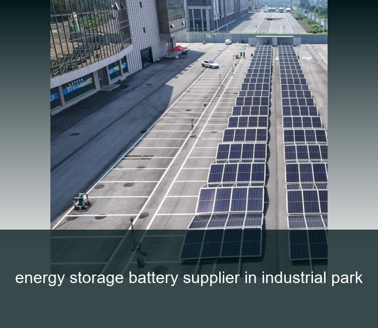 energy storage battery supplier in industrial park
