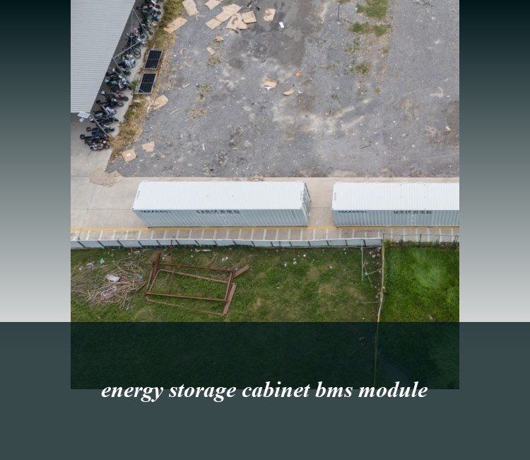 energy storage cabinet bms module