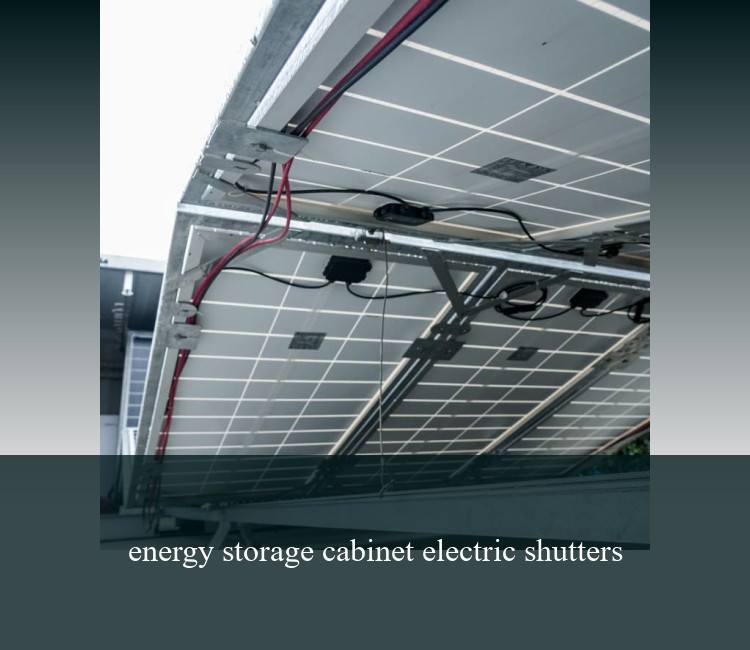 energy storage cabinet electric shutters