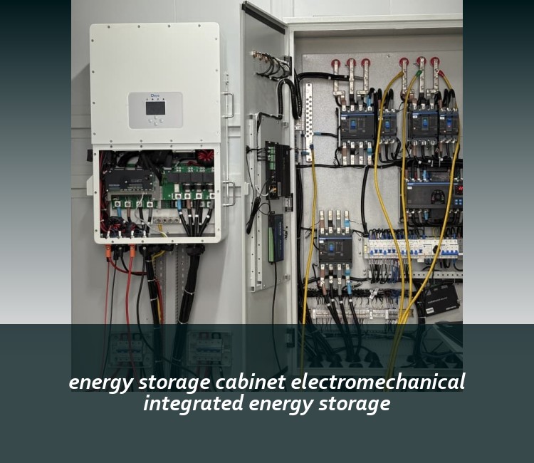 energy storage cabinet electromechanical integrated energy storage
