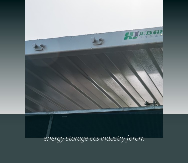 energy storage ccs industry forum