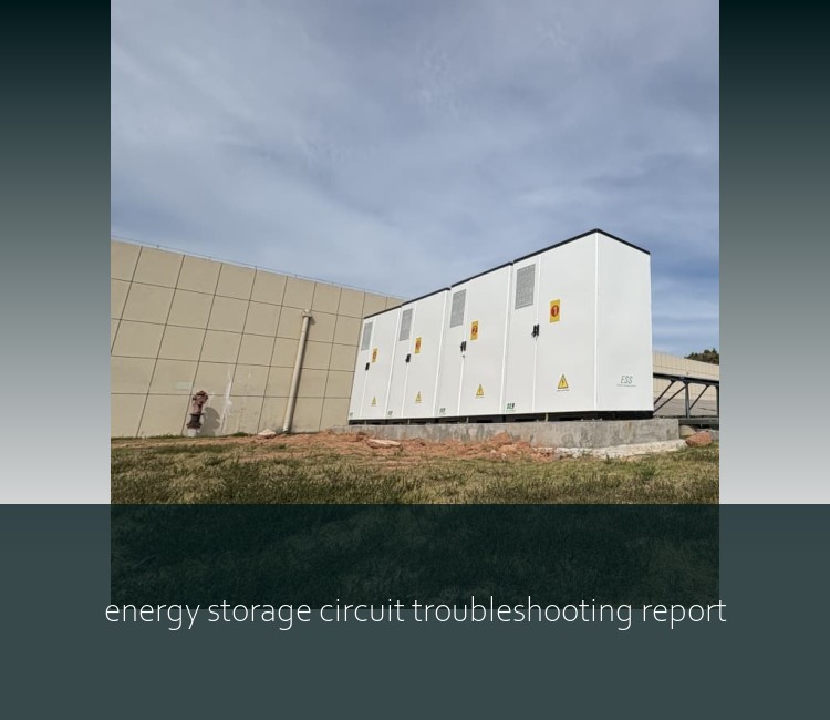 energy storage circuit troubleshooting report