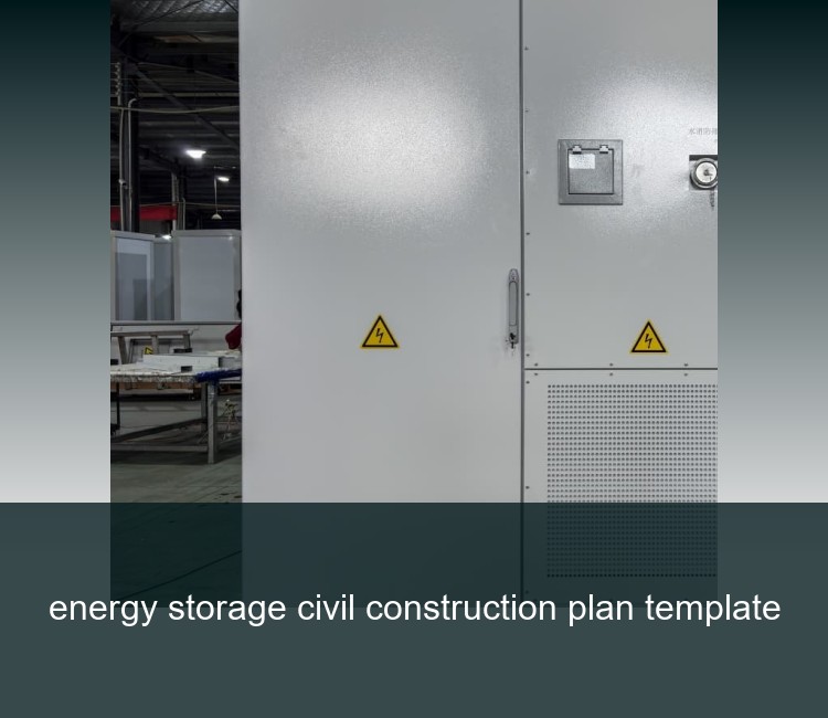 energy storage civil construction plan template